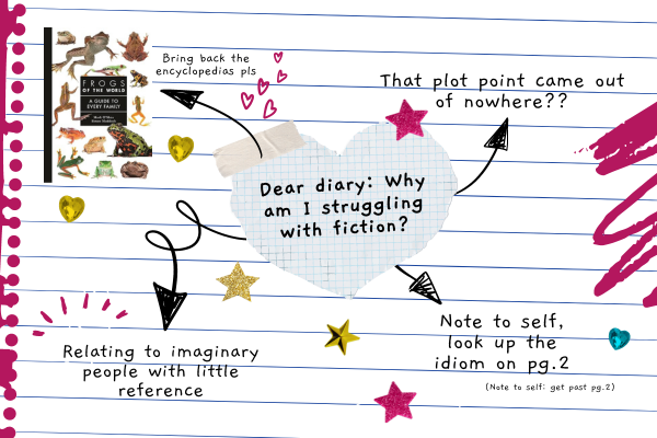 Dear diary: Why am I struggling with fiction?