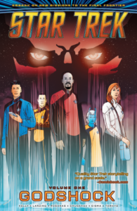 Star Trek, Vol. 1: Godshock by Collin Kelly, Jackson Lanzing, Ramon Rosanas, Oleg Chudakov, Joe Eisma, Erik Tamayo