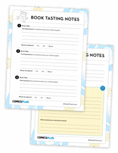 Book Tasting Notes