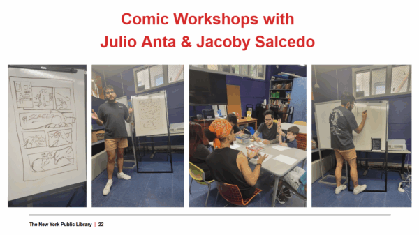 Comics Workshops at NYPL