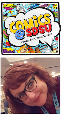 Pamela Jackson, Comics Arts Librarian and Co-Director of Center for Comics Studies at San Diego State University