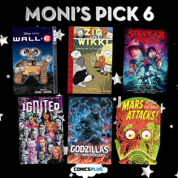 Blast Off! with Sci-Fi Comics | Moni’s Pick Six